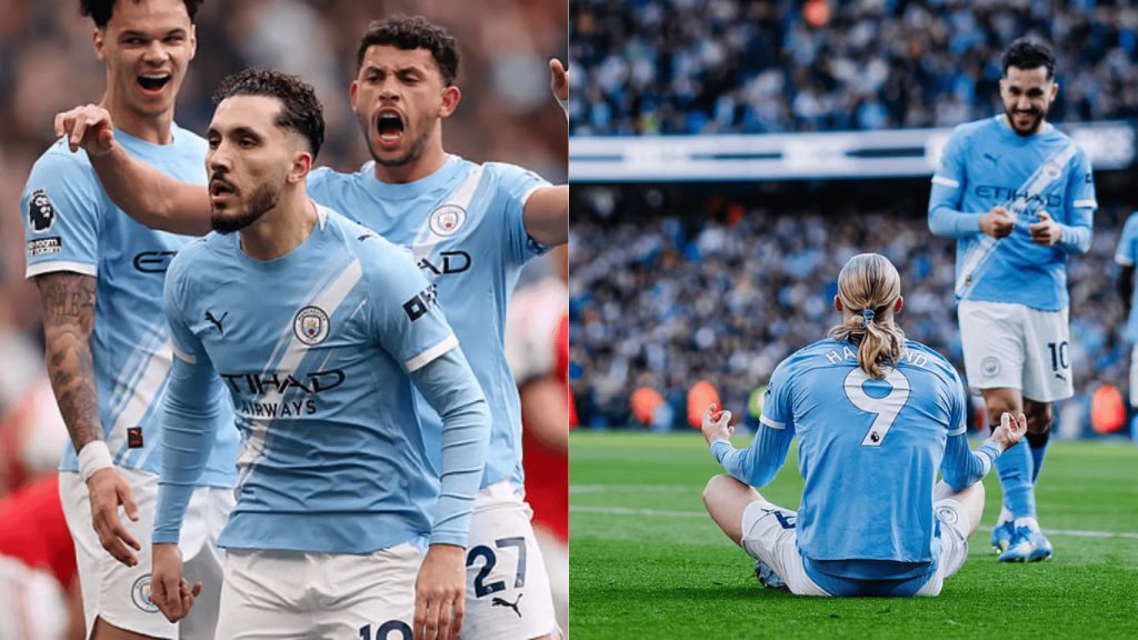 ম্যান সিটির জয়ে চাপে আর্সেনাল